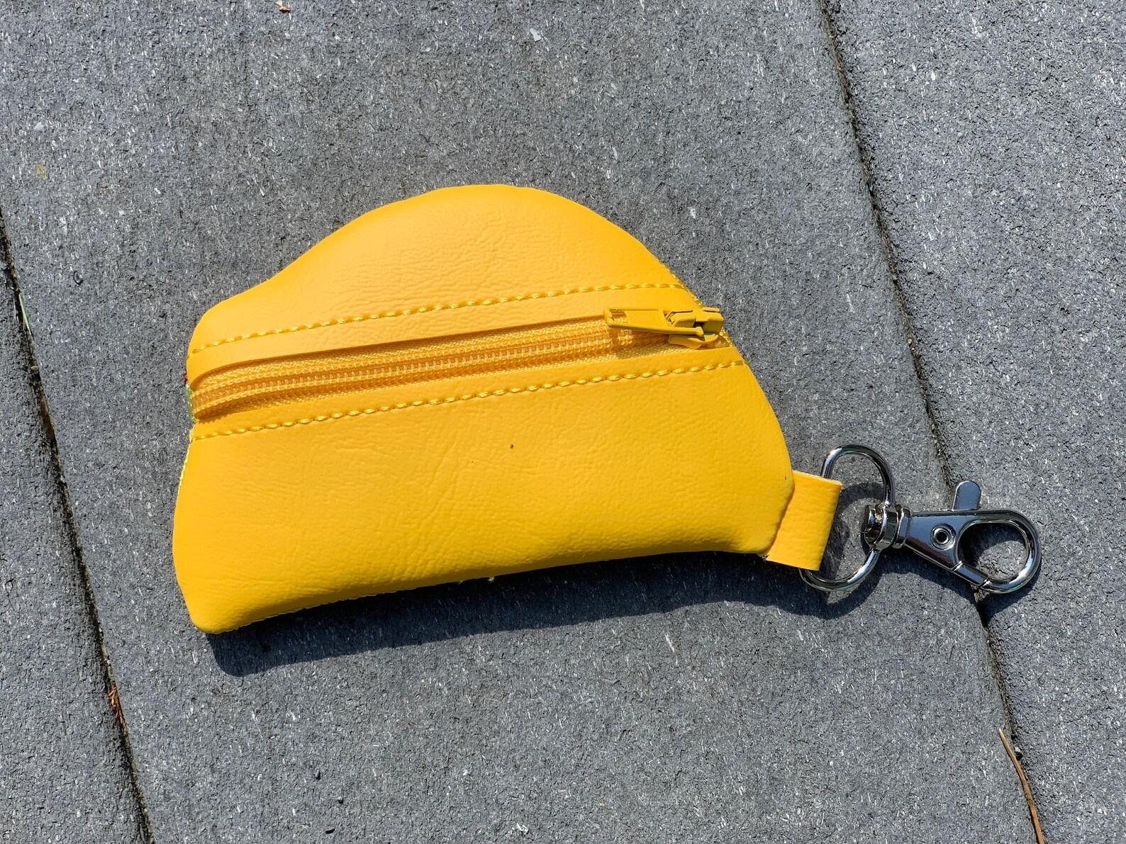 Taco Zipper Pouch and Keychains Etsy