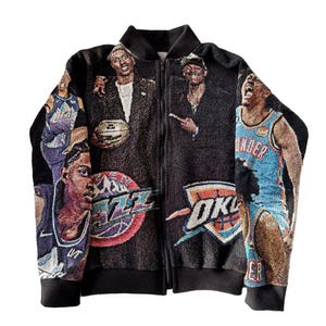 Custom Tapestry Zip-Up