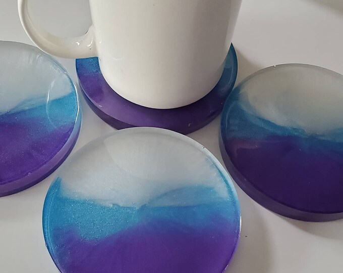 Tri-Color Coasters - Customized Colors