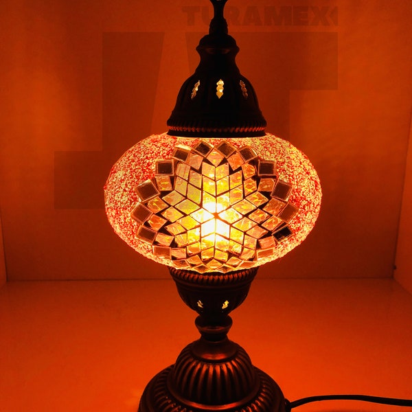 Turkish Mosaic Table Lamps - Handmade Glass Lamps That Reflect The Craftsmanship and Diversity of Orient Culture