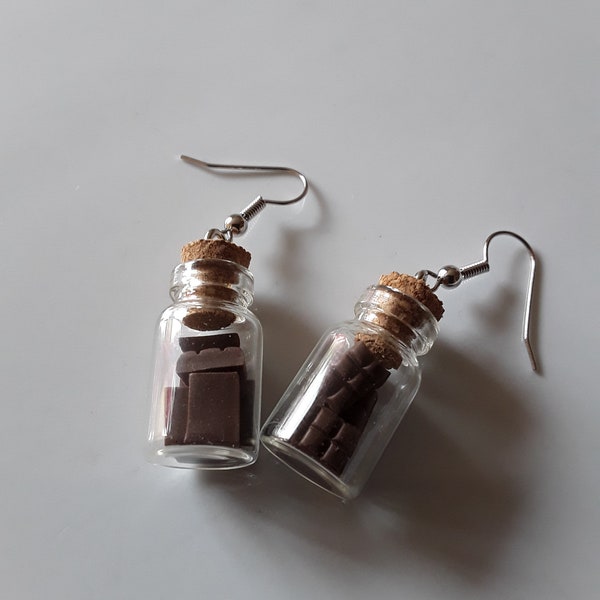 Boucles D'oreilles Chocolats