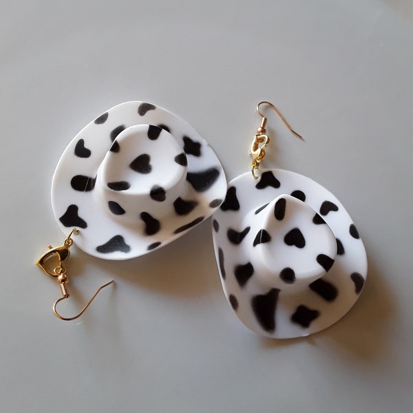 Boucles D'oreilles Chapeau de Cow-Boy