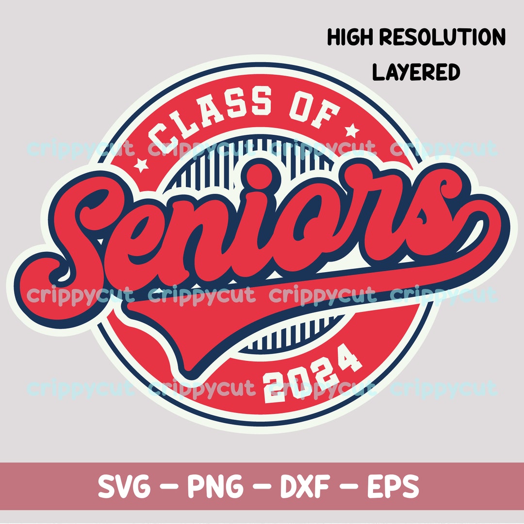 Senior Graduation 2024 SVG & PNG, Vintage Style, Sublimation, Clipart T ...