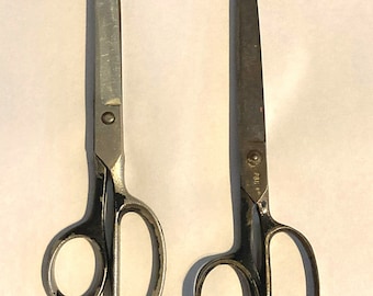 Two Vintage Seamstress Shears