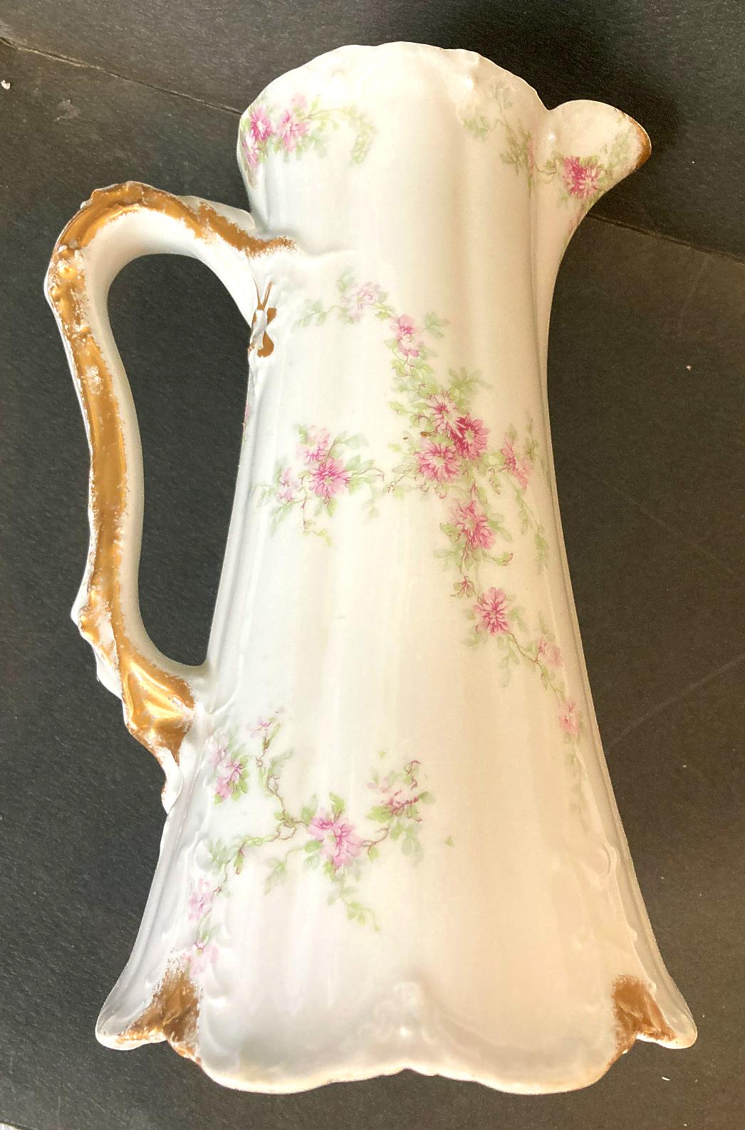 Vintage Theodore Haviland Limoges Pitcher - Very Rare! - Etsy