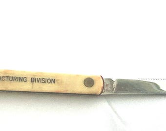 Vintage Armour Advertising  Colonial Prov. USA serrated Knife (used)