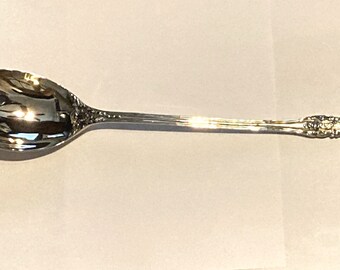 Vintage 1983 Silver Serving Spoon