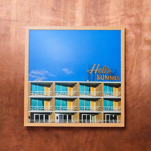 Vinyl Frame les Choses / Vinyl Display Slim Wooden Frame Etsy