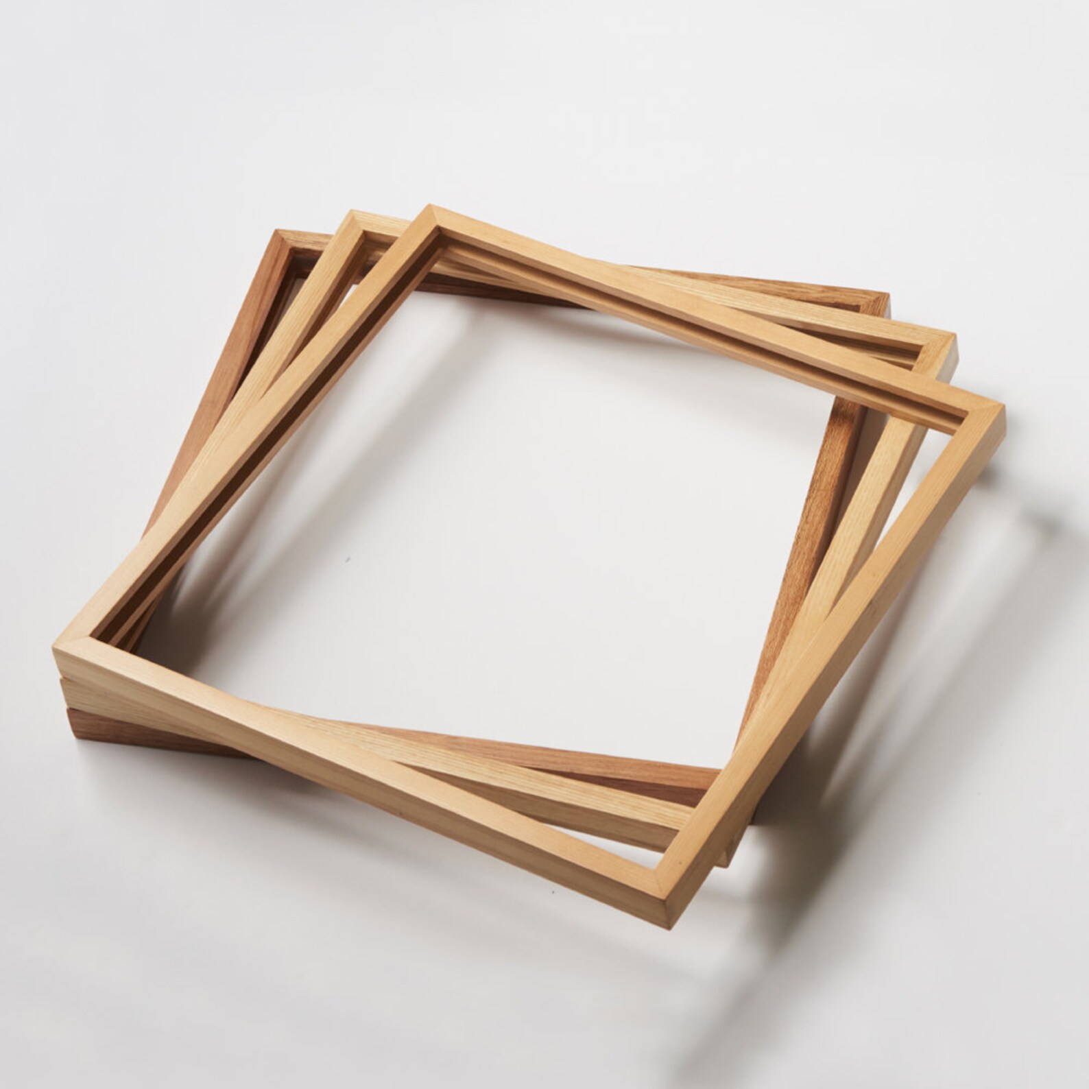 Vinyl Frame Les choses / Vinyl Display Slim Wooden Frame Etsy