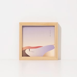 Wooden CD Frame (Les Choses) - K-Frame Album Display / K-Frame