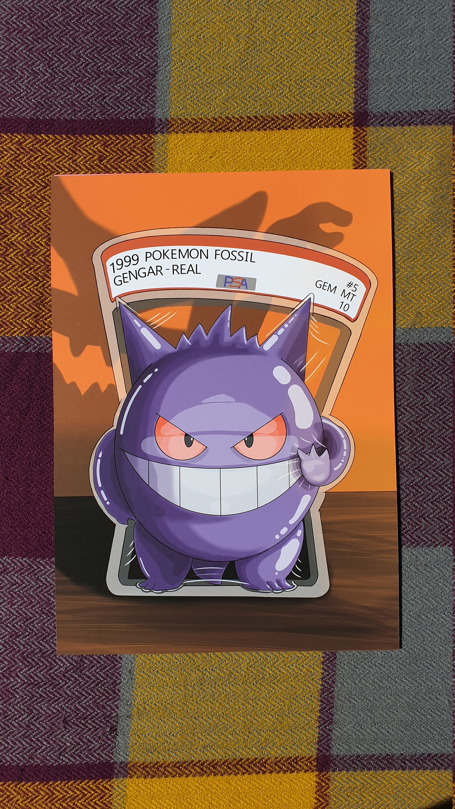 Gengar Pokemon Card Print Pokemon Collector Gift Idea. Home | Etsy