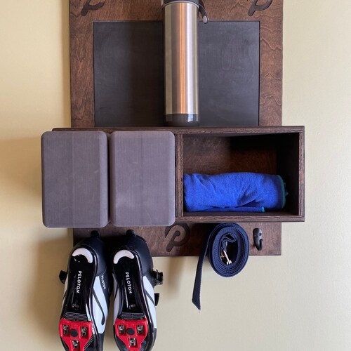 Exercise Home Gym Shoe and Towel Shelf Cycling Shoe Shelf Etsy