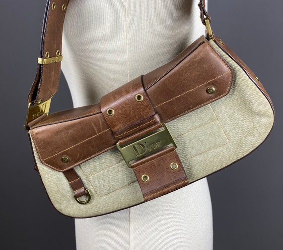 Vintage Christian Dior CD Monogram Columbus Bag St