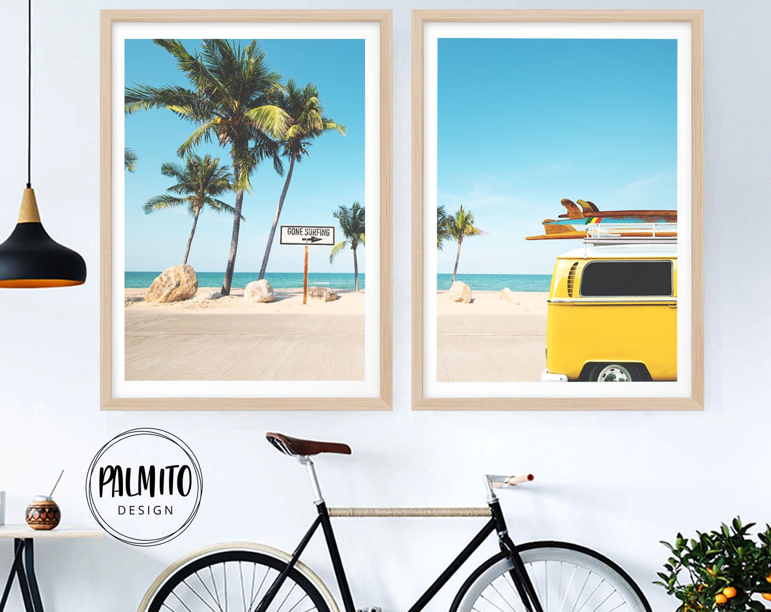 Beach Printable Set of 2 Digital Download Coastal Print - Etsy