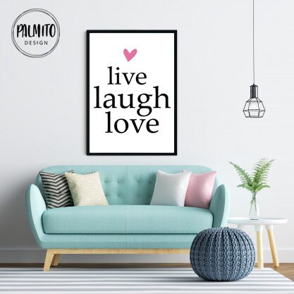 Stupell 'Live Laugh Love' Kids Wall Plaque - Green Swirly Background Rectangle Decor For Bedroom