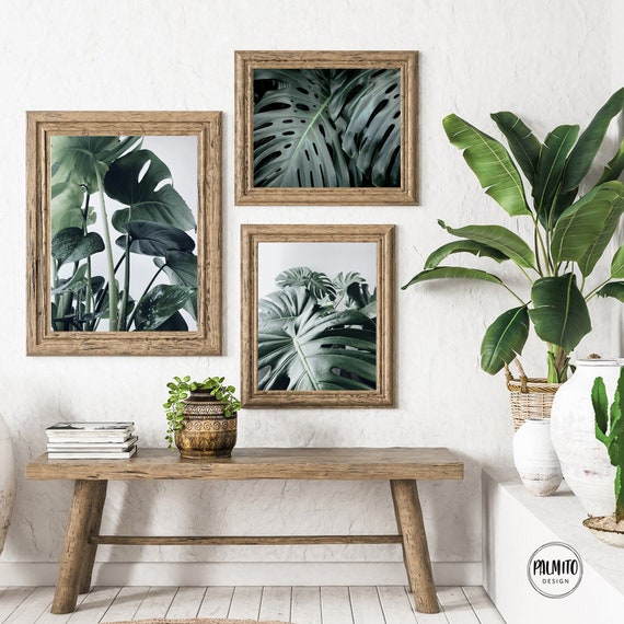 Safari Animal Prints: Emerald Green Gallery Wall Set (digital