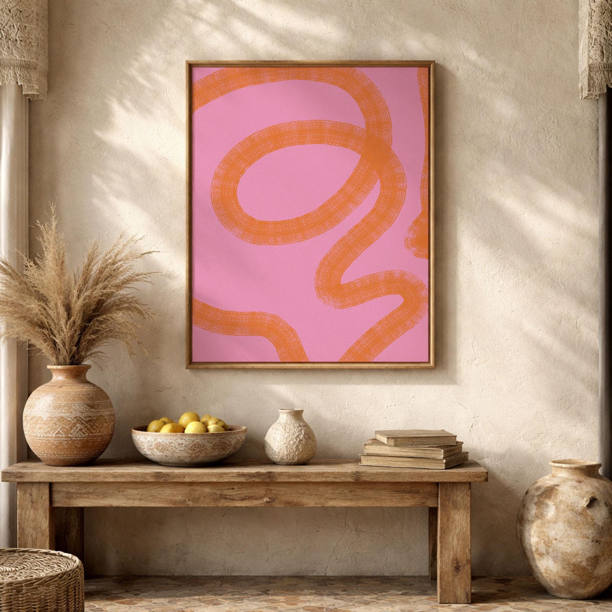 Colorful Gallery Wall Set, Floral Wall Art, Bright Wall Art