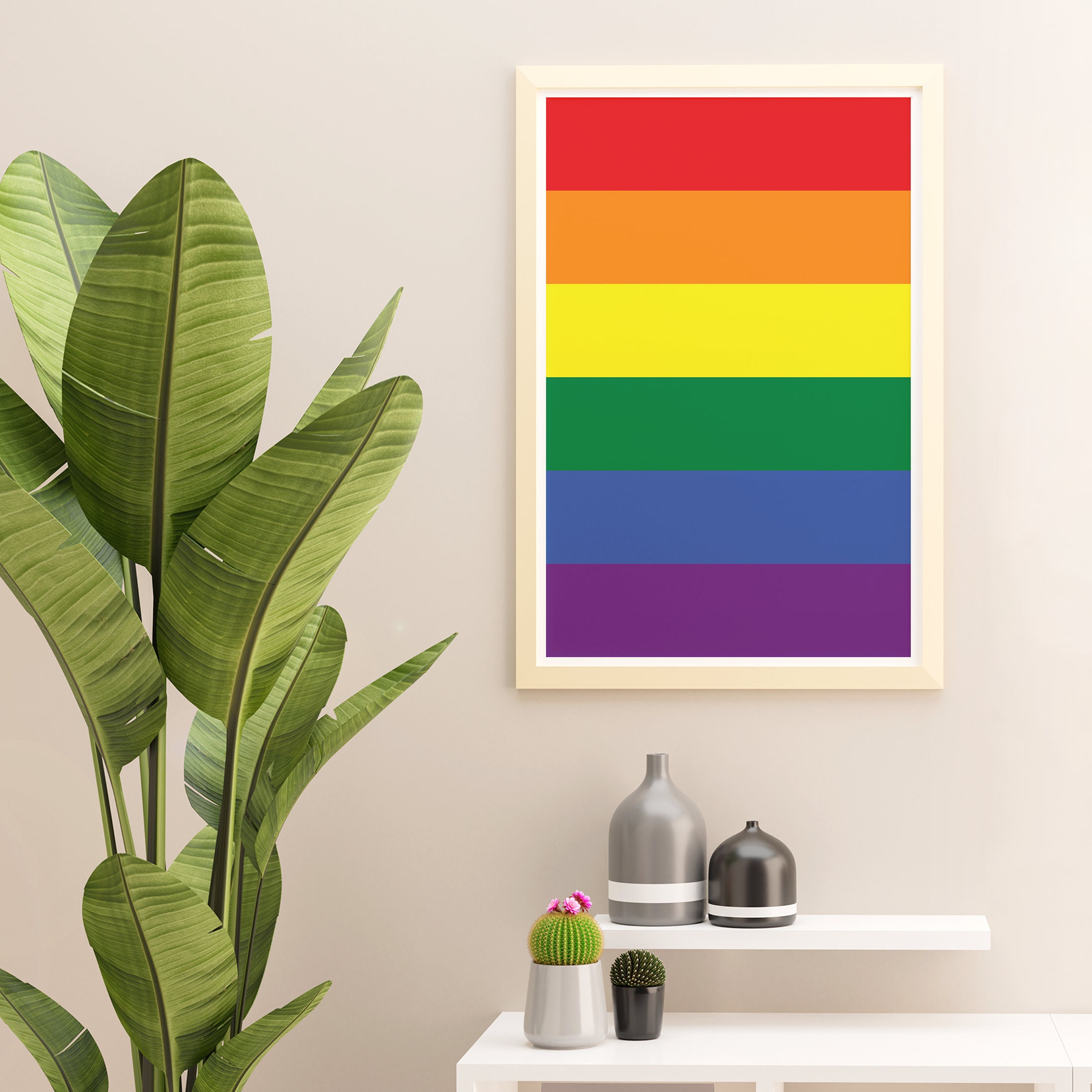 Discover Pride Art Print, LGBTQ Decor, LGBT Pride