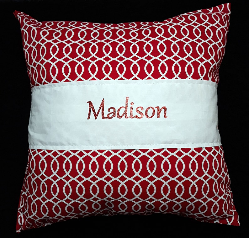 Gift Pillow With Pocket Personalized Pillow Pillow Gift Etsy