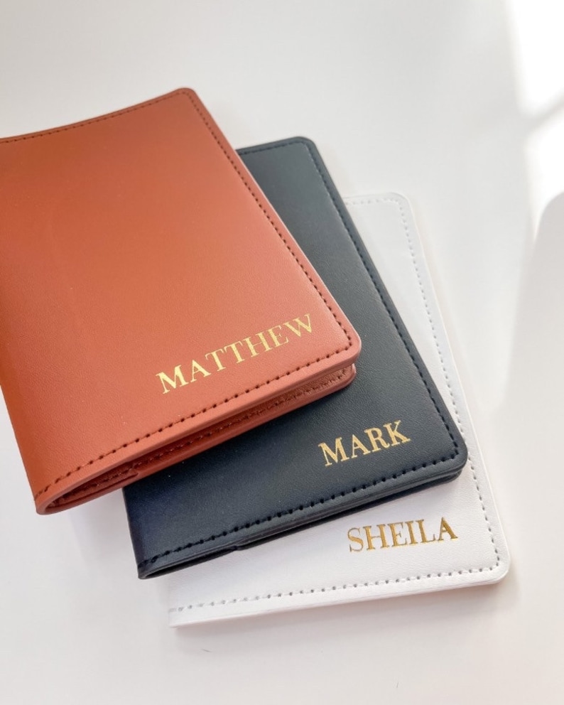 Personalized Passport Cover Vegan Leather Passport Cover Etsy