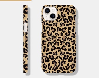 Leopard print phone case