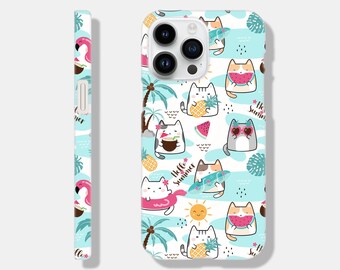 Summer Kawaii Cats Phone case