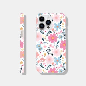 Pastel Flowers phone case
