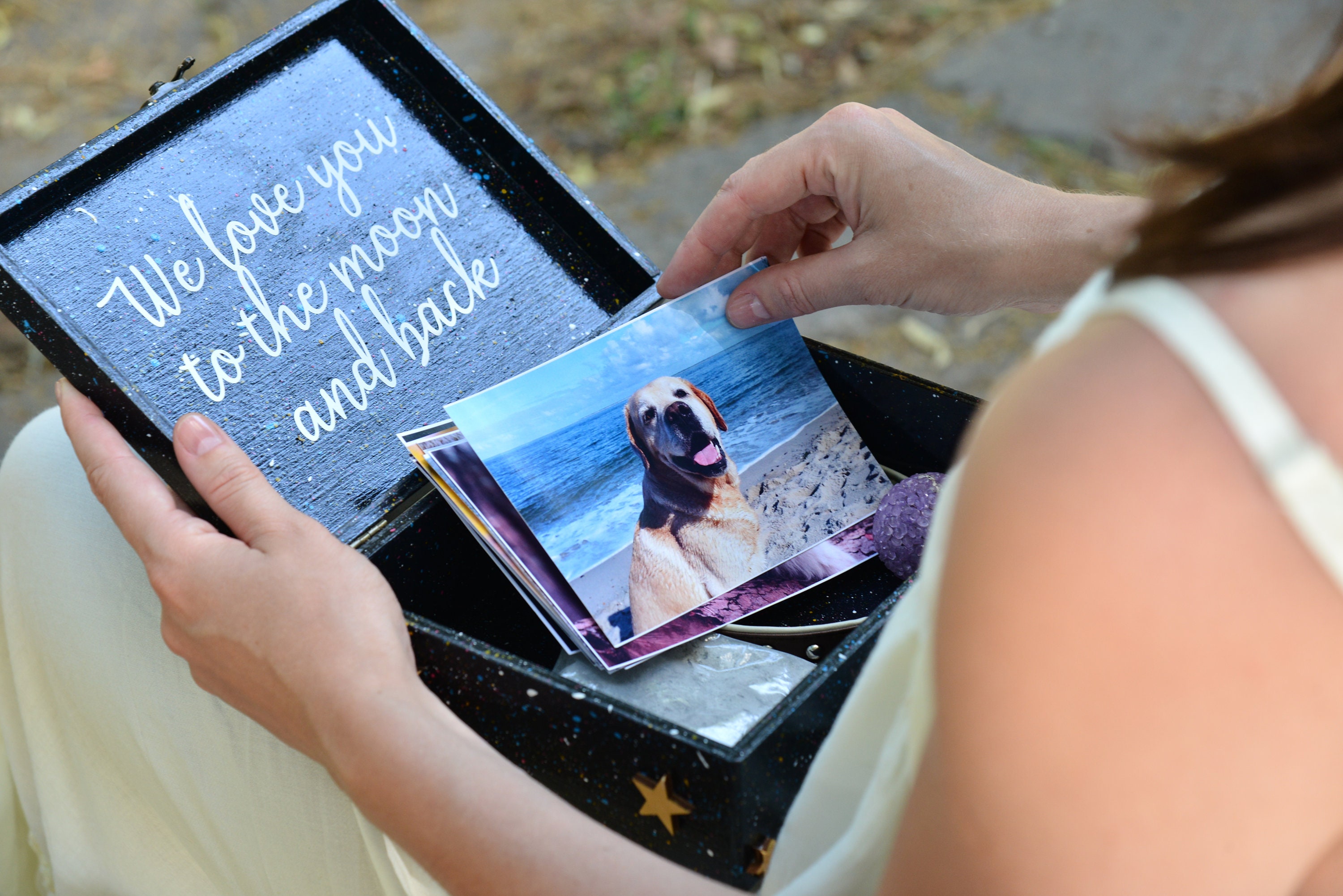 Service Hund Urne für Esche Custom Dog Memorial Geschenk Etsy