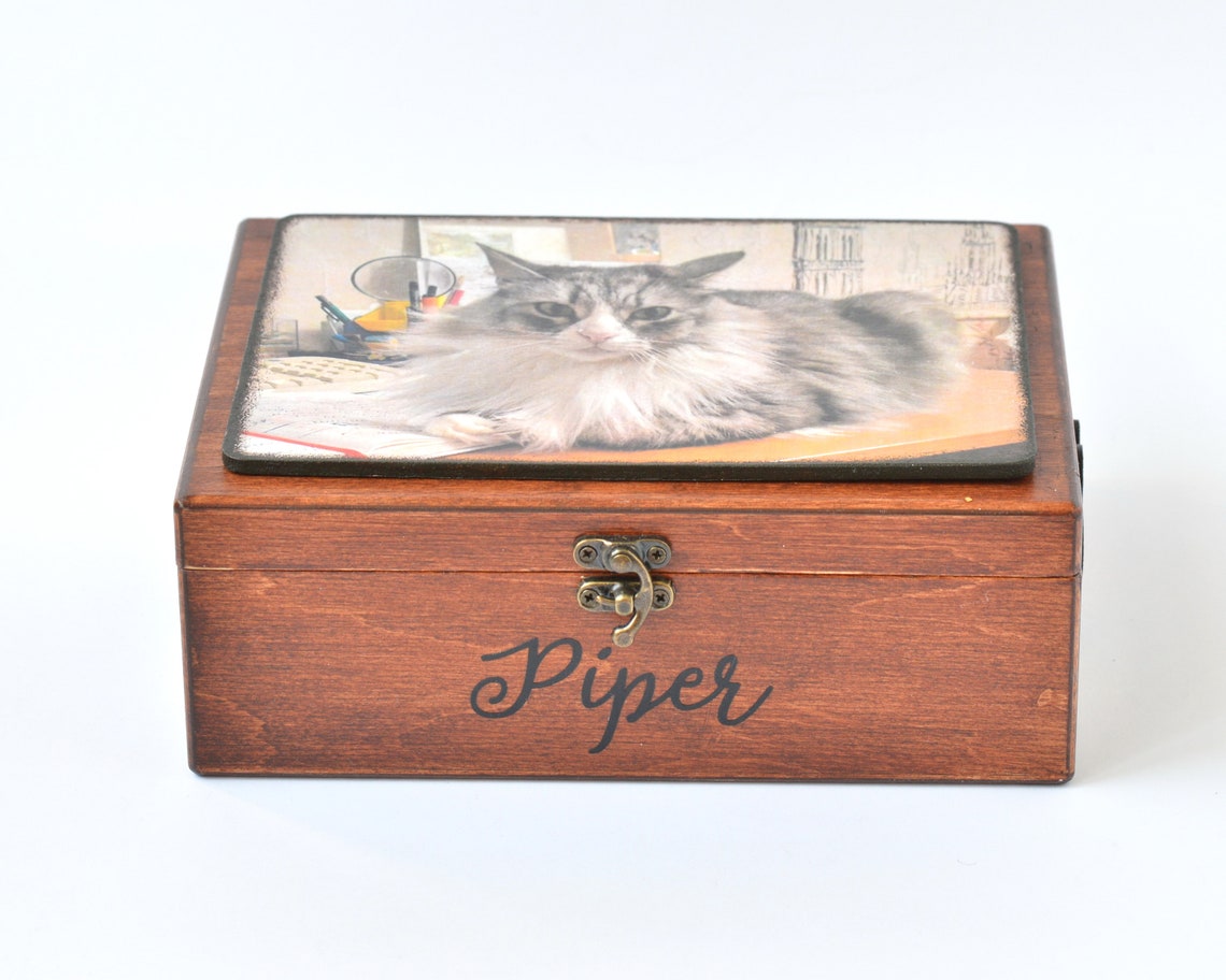 ORIGACH Haustier Gedenkgeschenk - Acryl Herz Mit Pfotenabdruck 10x10cm Für Verstorbene Tiere