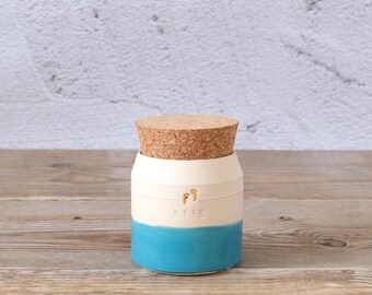 Custom Ceramic urn, Small pet custom urn, cat urn, dog urn, pet manorial, handmade pottery urns, unique urns