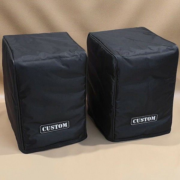 Custom padded cover for KRK Rokit RP8 G5 (pair) w/ rear-cut for the cables