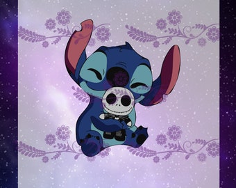 I Love Stitch Svg Etsy