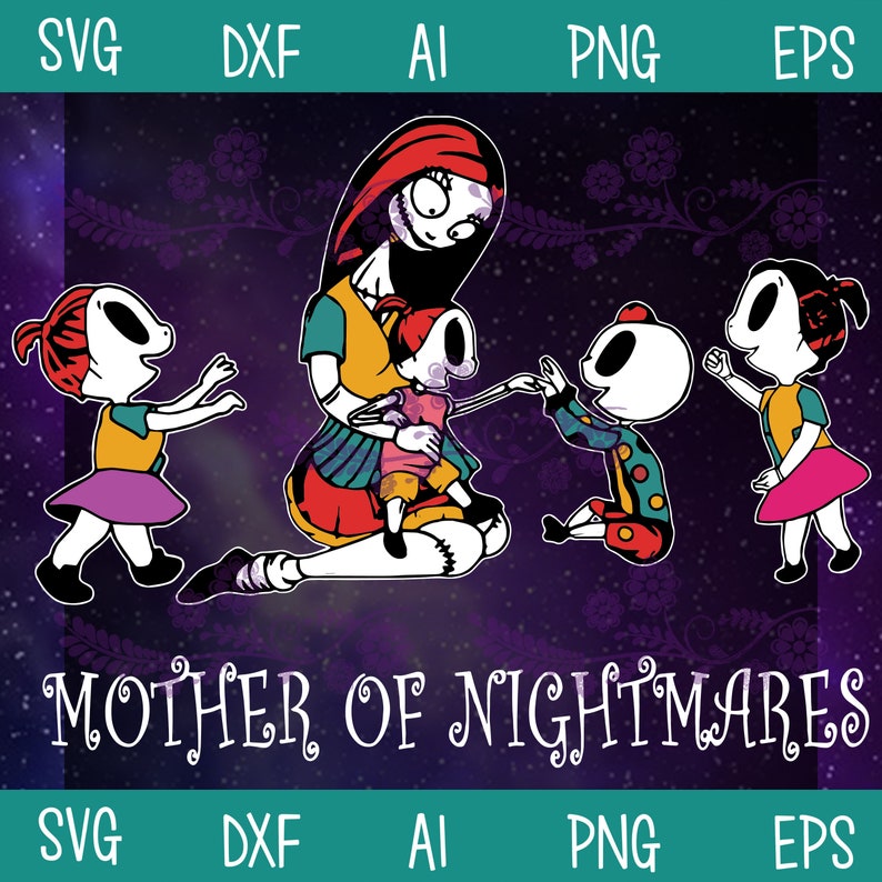 Download Mother Of Nightmares SVG Mother's Day SVG Nightmare | Etsy