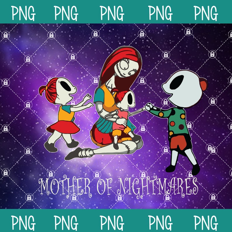 Download Mother Of Nightmares PNG Mother's Day PNG Nightmare | Etsy