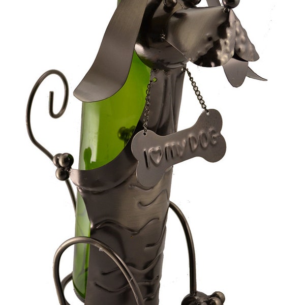 Dog Wine Bottle Holder Etsy