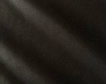 Kona Cotton Black - Solid - 100% Cotton - Robert Kaufman Fabrics