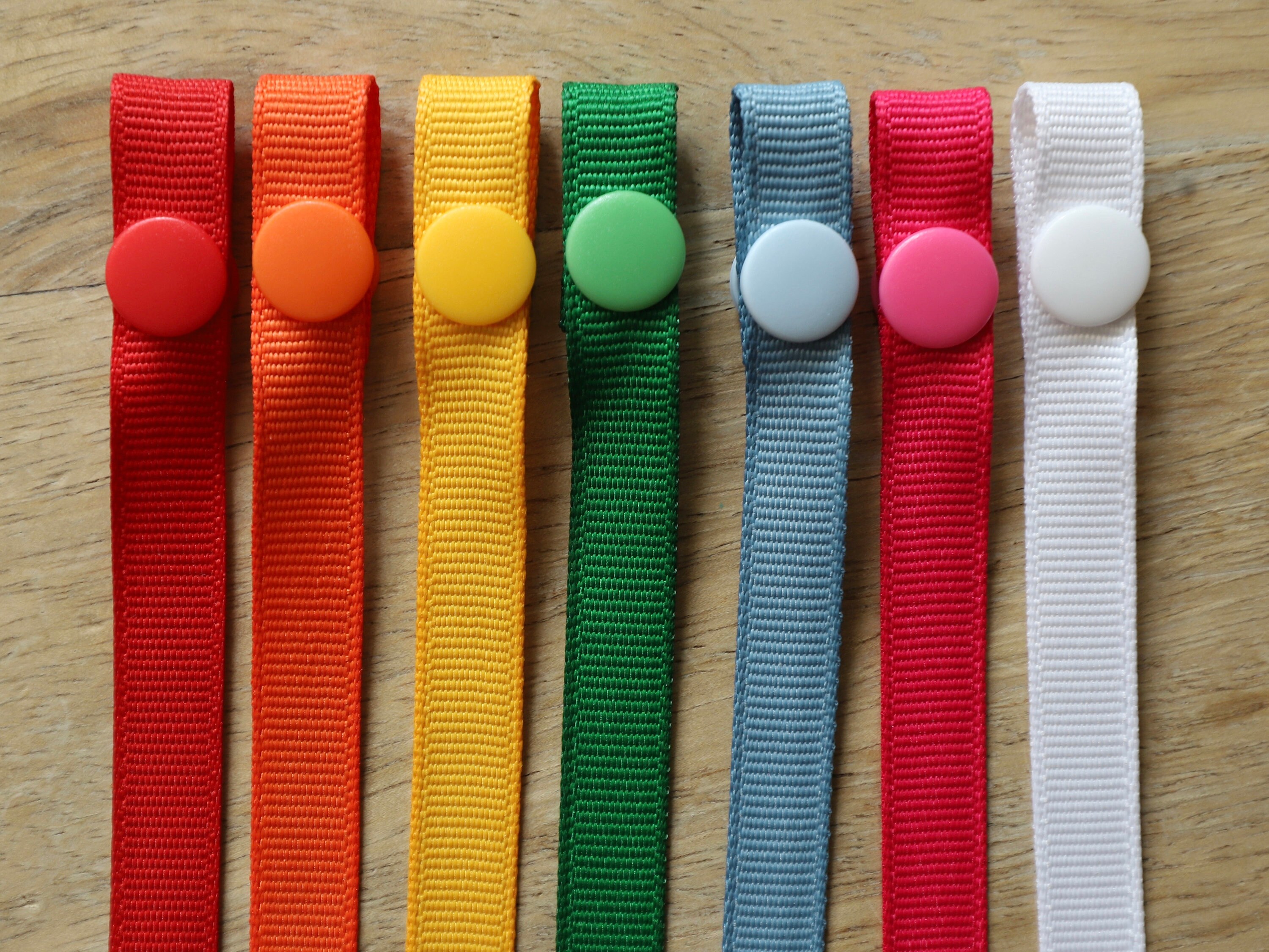 Snap Button Face Mask Lanyard