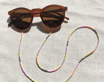 Brillenkette "Boho Vibes" / Brillenband / Sonnenbrillenkette / bunte Glasperlen / Sommer Accessoire / Geschenkidee / Geschenk Muttertag