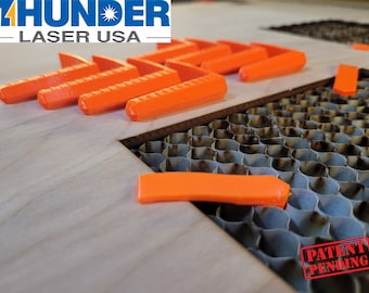 Der ORIGINAL Orange Laser Honeycomb Pin für THUNDER LASER Nova Serie und Bolt 11.5mm (7/16 ") 8er Set - Zum Patent angemeldet