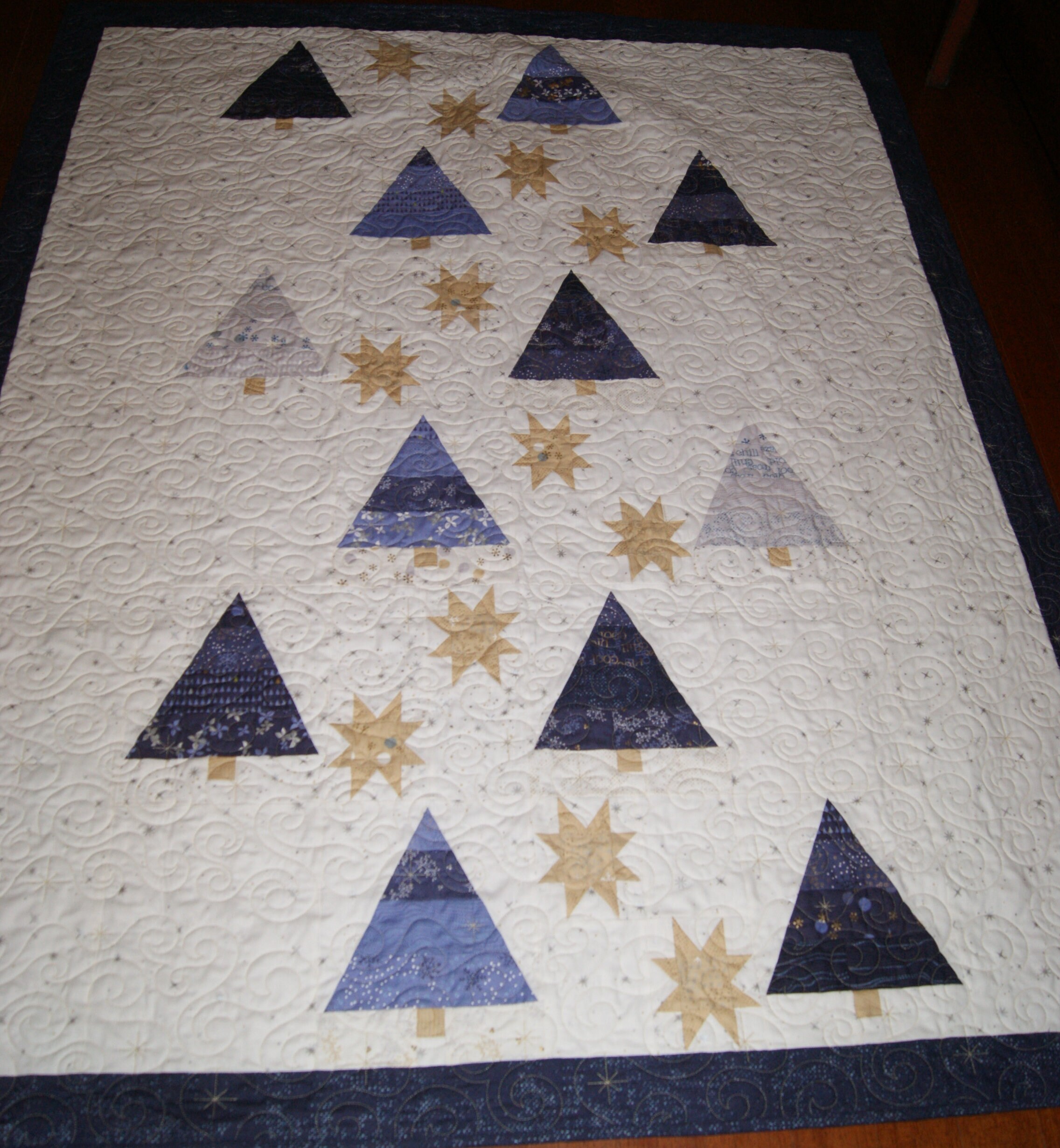 WINTER FOREST Charm Quilt KIT Zen Chic Pastry Shop Quilts Etsy