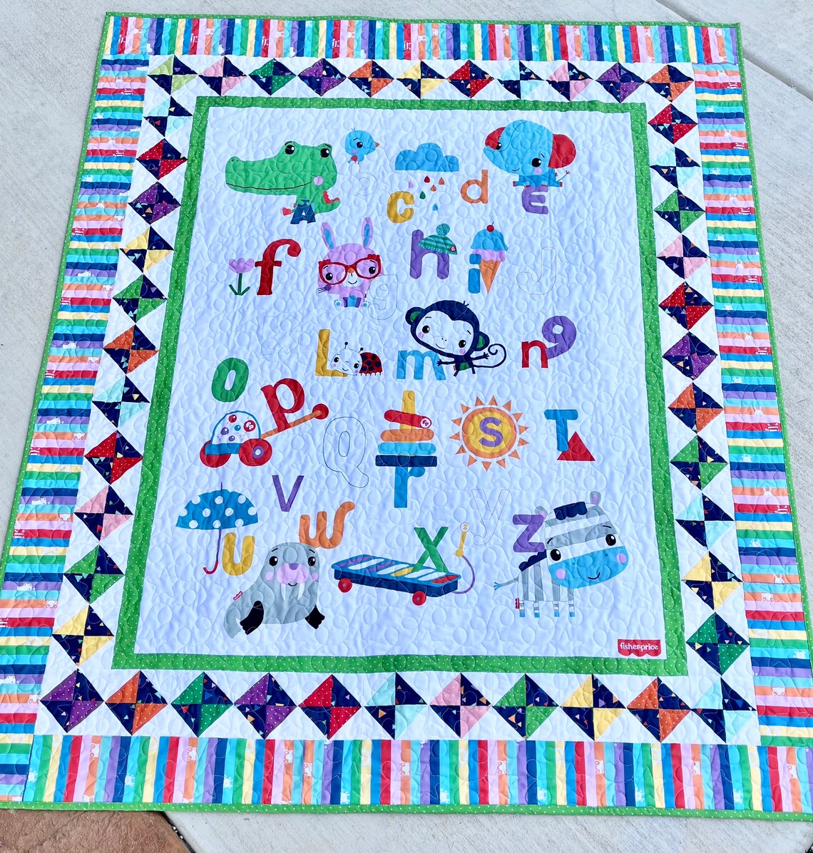 ABC TOYLAND Pastry Shop Quilt Kit Let's Play Etsy