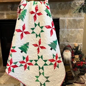 CHRISTMAS LANE Moda Quilt Kit April Rosenthal by Pastry Shop Quilts