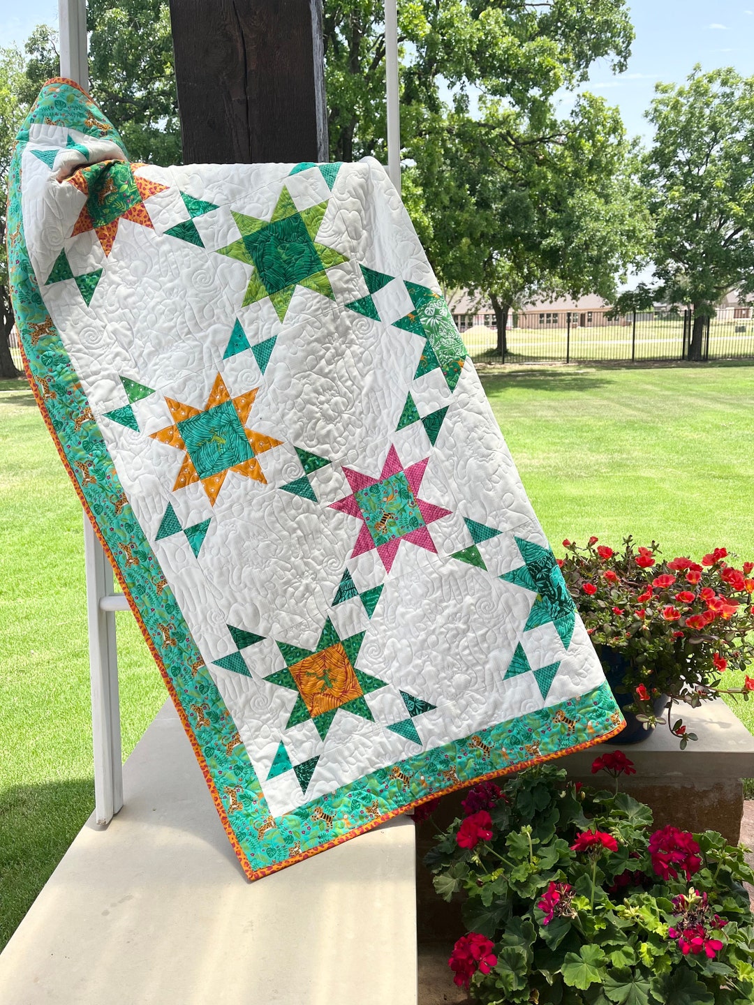 Moda bake shop baby quilt sale