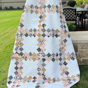 MIDNIGHT in the GARDEN Pastry Shop Jelly Roll Quilt Kit