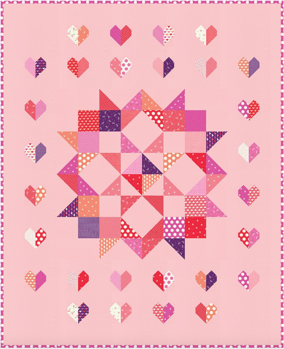 LOVE & HEARTS Quilt KIT Sincerely Yours Pastry Shop Quilts - Etsy