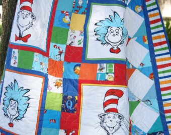 dr seuss comforter