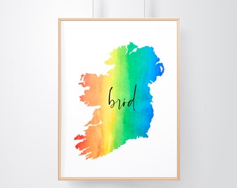 Bród - Irish Art Print