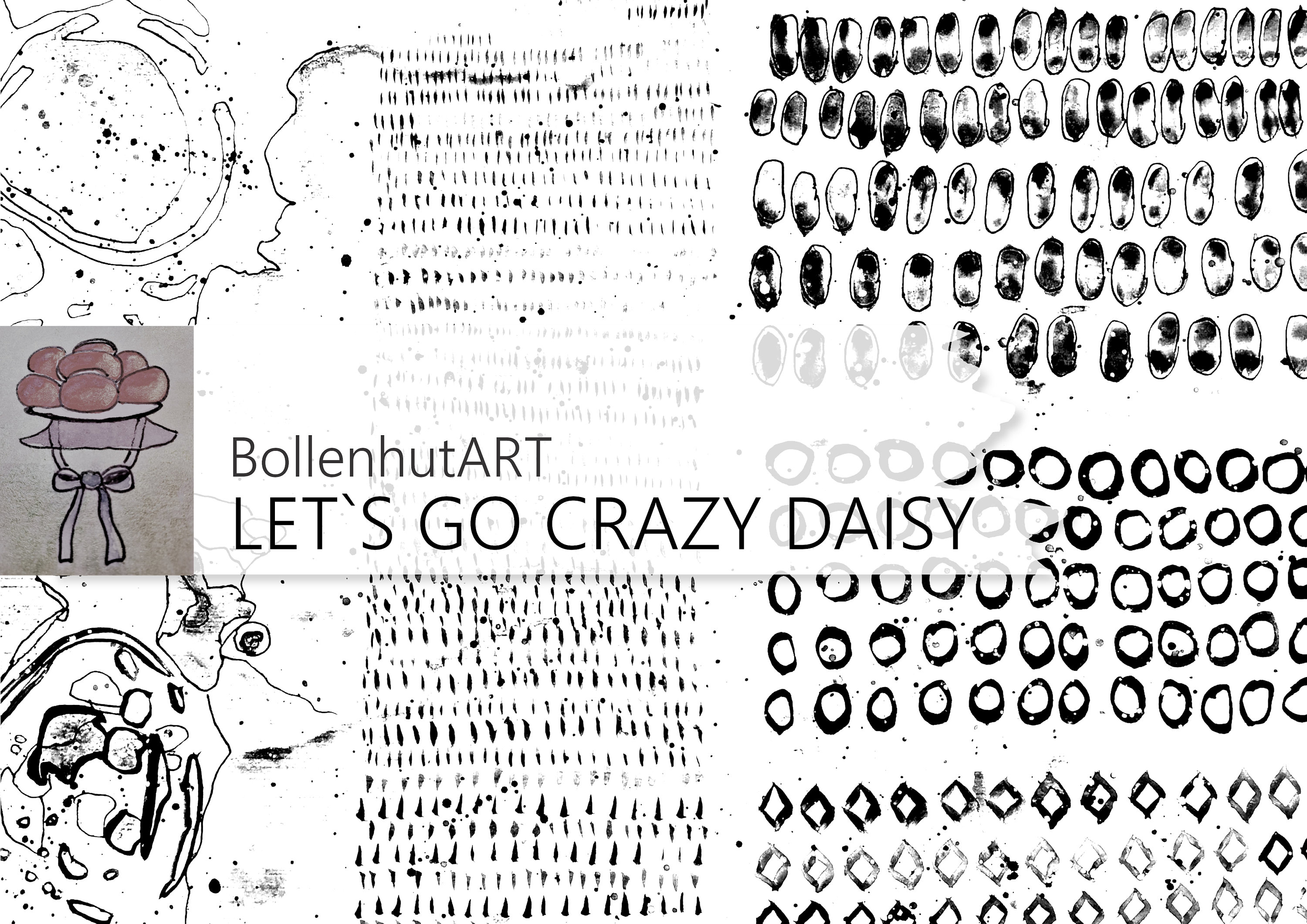 Let's Go Crazy Daisy Diy KIT Scrapbook Junk Journal Etsy