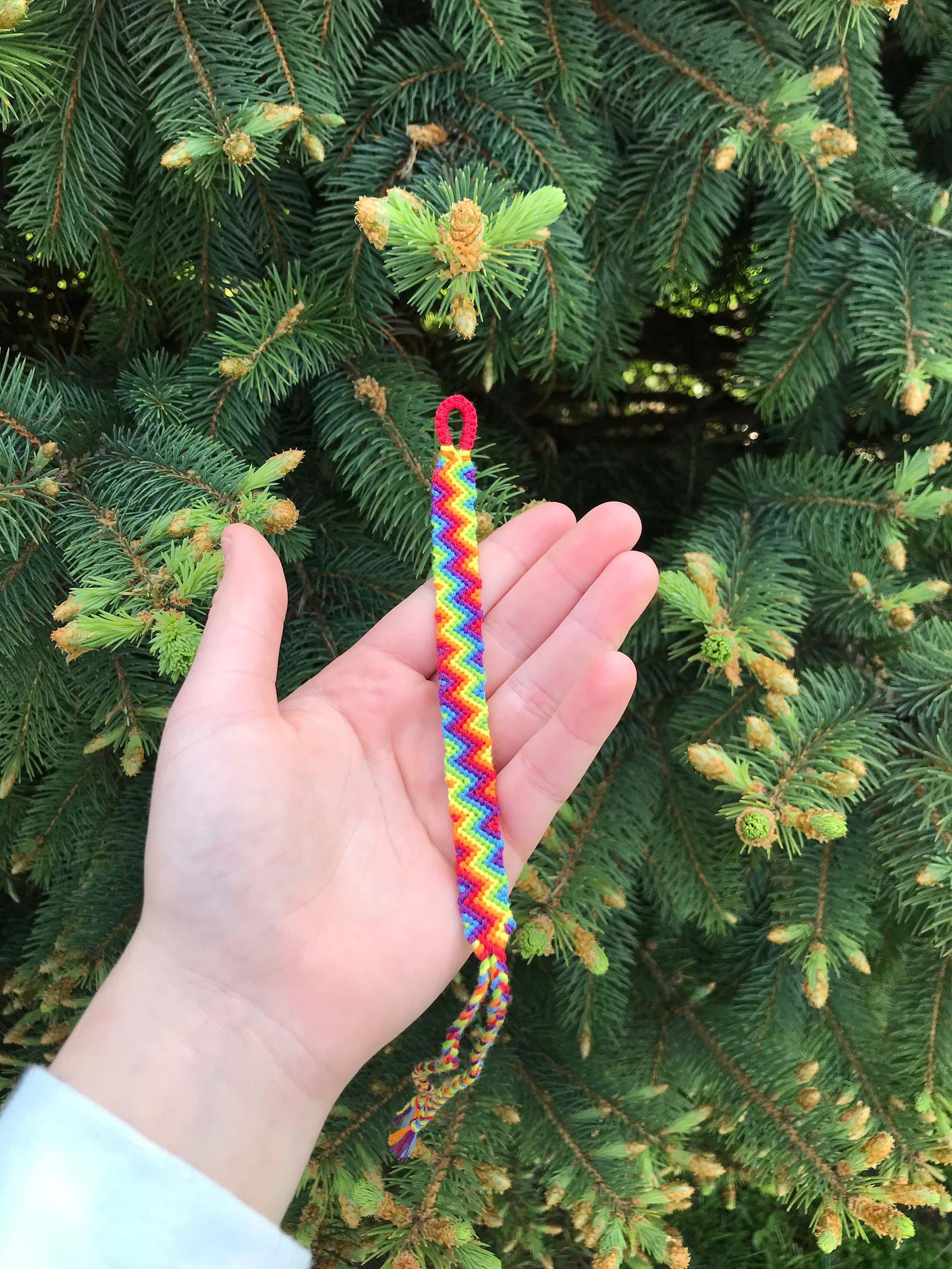 Assorted Zig Zag Friendship Bracelets Etsy