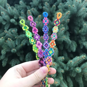 Colorful Circle Friendship Bracelets